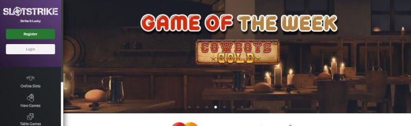 slotstrike homepage provides casino games and promotions for brand new players-logo