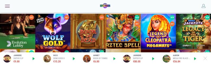 spinia website offers gambling games, çox ilk depozit əlavə və yeni oyunçular üçün kampaniyalar-loqosu