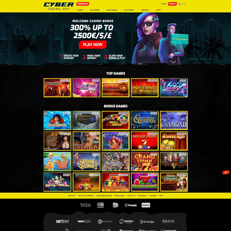 CyberCasino 3077 screenshot 1