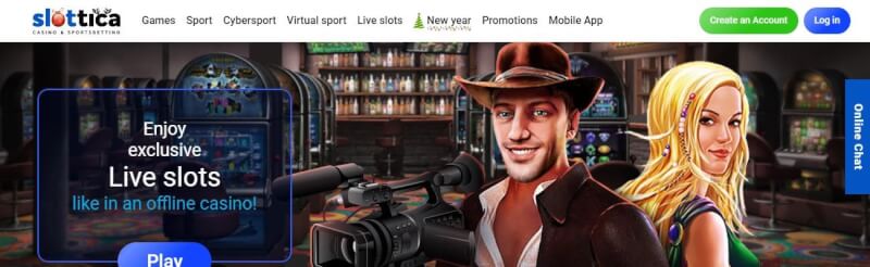 slottica homepage provides casino games, ilk depozit əlavə və yeni oyunçular üçün təkliflər-loqosu