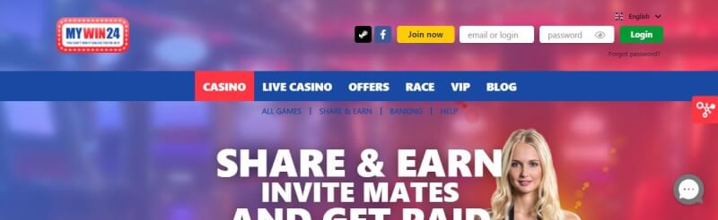 mywin24 homepage offers casino games, çox ilk depozit əlavə və yeni oyunçular üçün təkliflər-loqosu