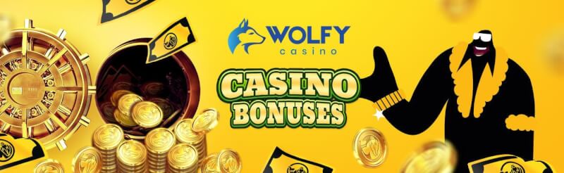 If you’re looking to take advantage of a brand new casino bonus then wolfy casino may be a selection for you-logo