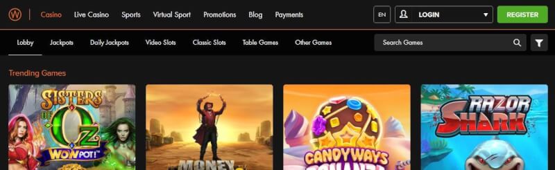 casino winner website provides casino games, çox ilk depozit əlavə və yeni oyunçular üçün kampaniyalar-loqosu