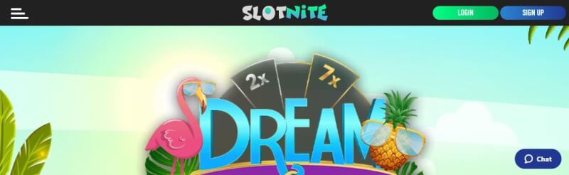 slotnite casino website provides gambling games, çox ilk depozit əlavə və yeni oyunçular üçün kampaniyalar-loqosu