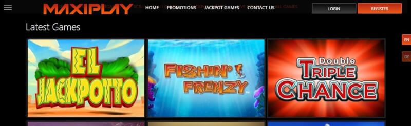 maxiplay website provides casino games, ilk depozit bonusu və yeni oyunçular üçün promosyonlar-loqosu