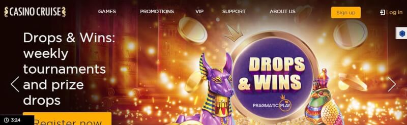 casino cruise homepage provides gambling games, ilk depozit bonusu və yeni oyunçular üçün təkliflər-loqosu