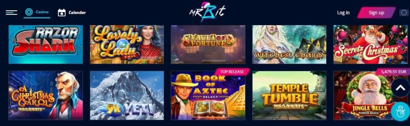 mr bit casino website offers gambling games, very first deposit extra and offers for brand new players-logo
