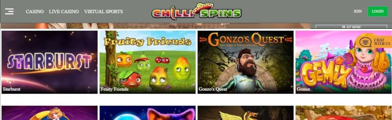 chilli spins casino website provides casino games, çox ilk depozit əlavə və yeni oyunçular üçün təkliflər-loqosu