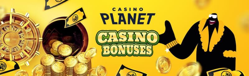 casino planet provides welcome bonus package with free spins and deposit bonuses-logo