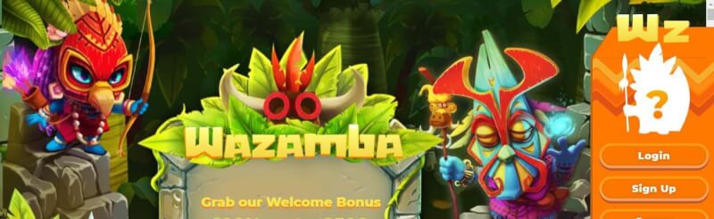 wazamba casino homepage provides casino games, ilk depozit əlavəsi və yeni oyunçular üçün promosyonlar-loqosu