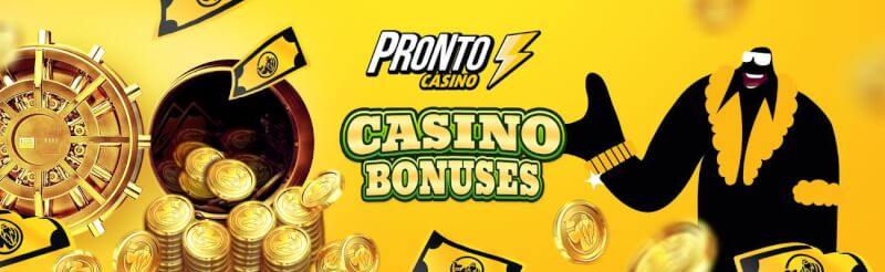pronto casino bonus provides numerous offers for players-logo