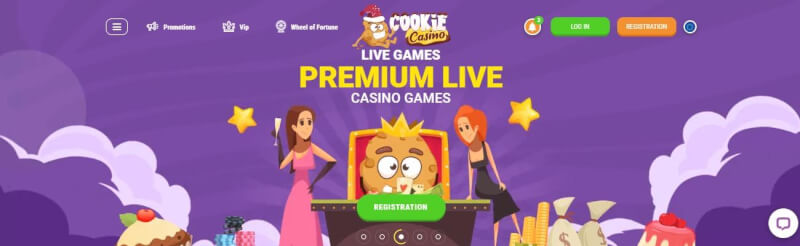 cookie casino homepage provides casino games, ilk depozit bonusu və yeni oyunçular üçün promosyonlar-loqosu