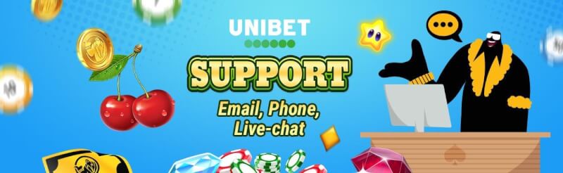 Unibet’s resposibility would be to offer a safe and fair gaming experience 24 hours a day, 1 week per week. You could achieve Unibet by mail, phone or chat-logo