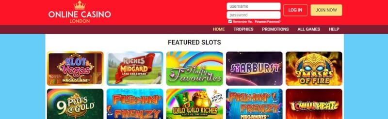 online casino london website offers casino games, ilk depozit bonusu və yeni oyunçular üçün kampaniyalar-loqosu