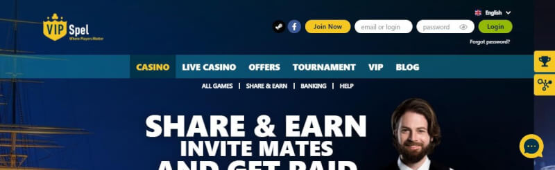 vipspel website offers gambling games, ilk depozit bonusu və yeni oyunçular üçün təkliflər-loqosu