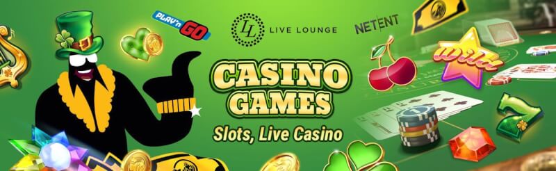 live lounge offers different gambling games like slot machines, blackjack kimi canlı kazino oyunları, bakkara və rulet-loqosu