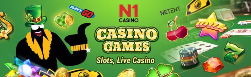 n1 casino provides different gambling games like slot machines, blackjack kimi canlı kazino oyunları, bakkara və rulet-loqosu