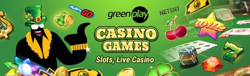 greenplay provides various gambling games like slots, blackjack kimi canlı kazino oyunları, bakkara və rulet-loqosu