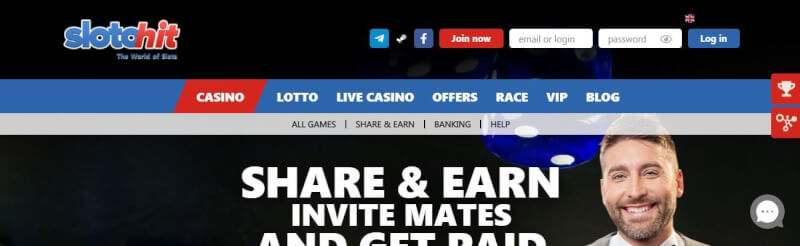 slotohit website offers gambling games, ilk depozit əlavəsi və yeni oyunçular üçün promosyonlar-loqosu