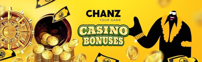 Chanz casino extra, get amazing extra package with very first deposit bonus-logo