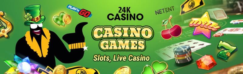 24k casino offers numerous gambling games like slot machines, blackjack kimi real vaxt kazino oyunları, bakkara və rulet-loqosu